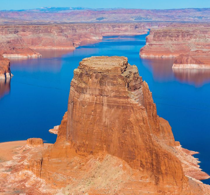 View of Lake Powell. 
